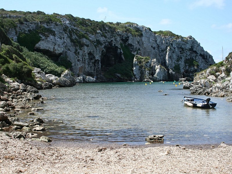 La crique de Cales Coves