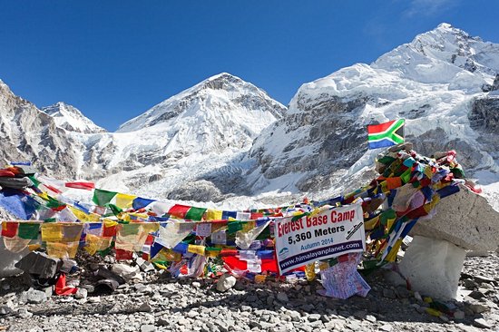 Trek dans la région de l'Everest