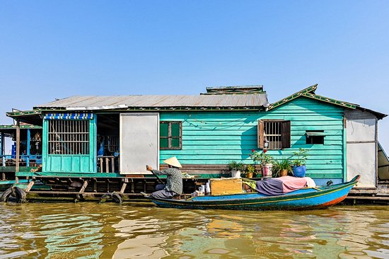 Village de Kompong Khleang