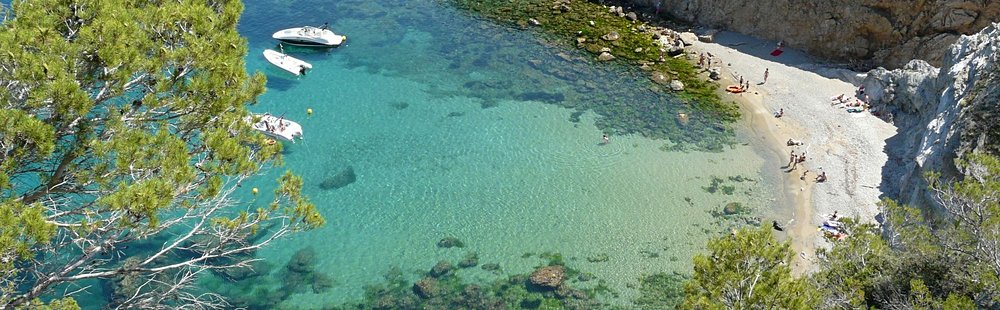 La plage de Sa Tuna à Begur
