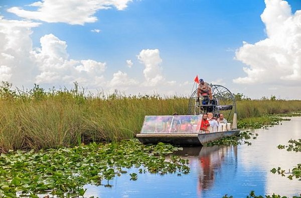 Explorer les Everglades à bord d’un hydroglisseur