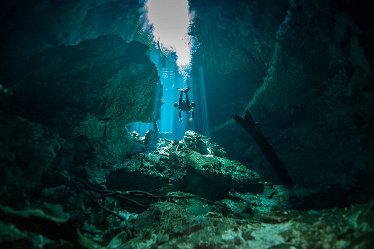 Se baigner dans un cenote du Yucatán 3