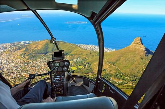 Survoler la ville de Cape Town 