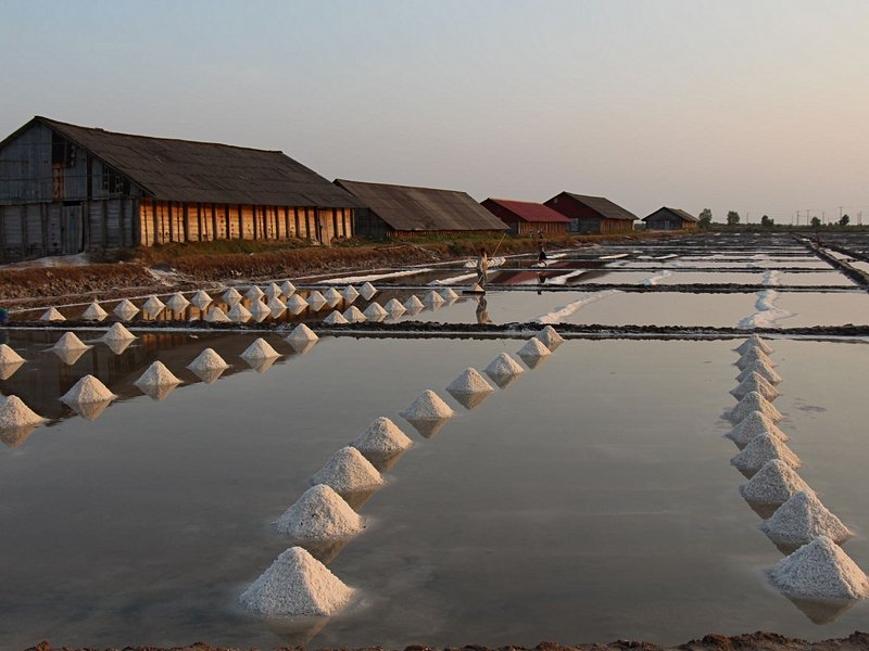 Les marais salants de Kampot