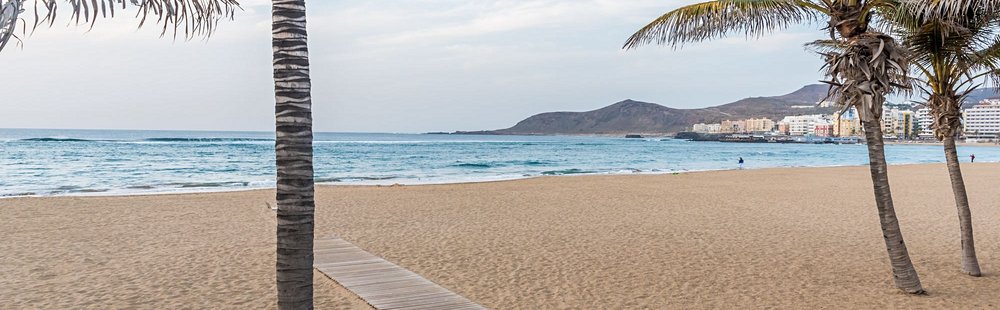 La plage de Las Canteras à Las Palmas