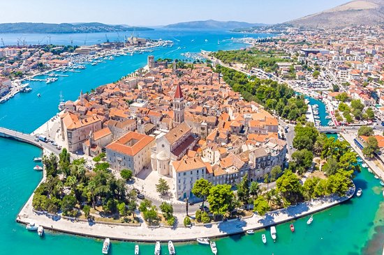 Split et le village de Trogir