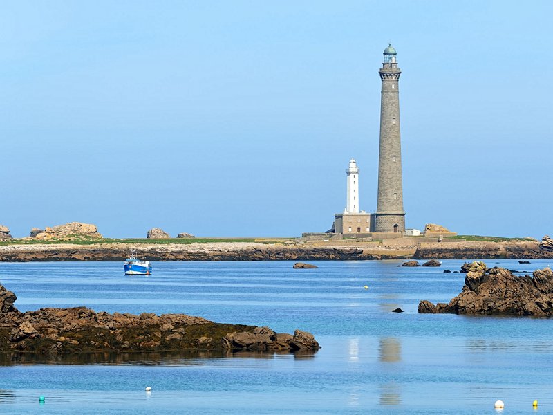 L'île Vierge et ses deux phares, Plouguerneau