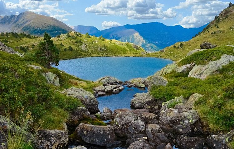 Les lacs Estanys de Tristaina