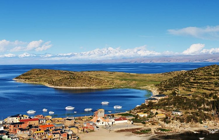 L'île del Sol sur le lac Titicaca