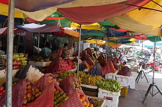 Marché central Phsar Nath