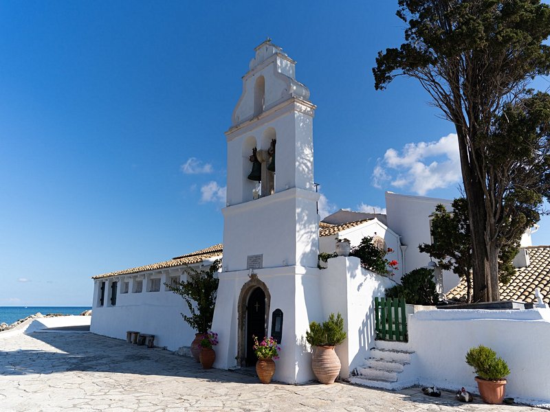 La presqu'île de Kanoni