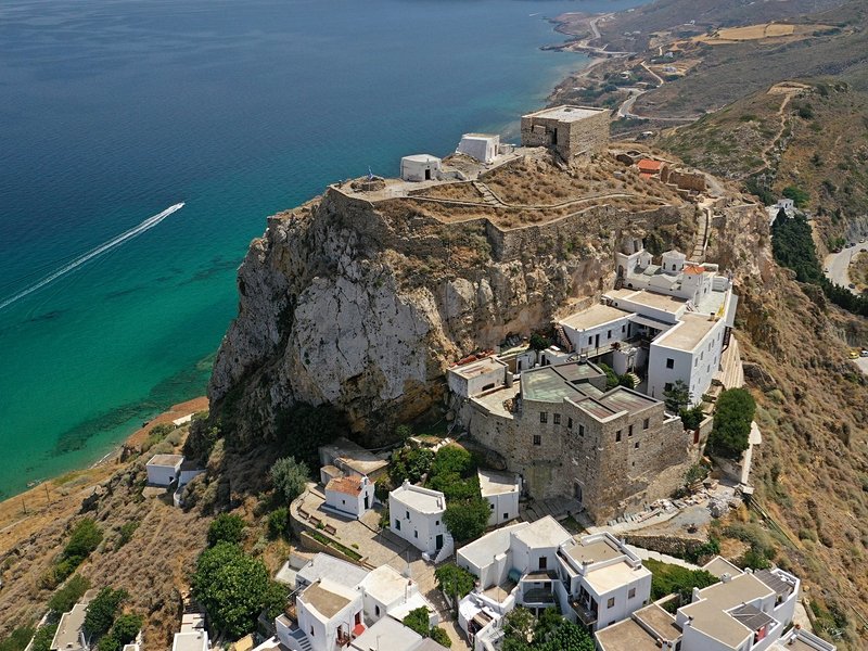 Le village de Chora et son quartier médiéval