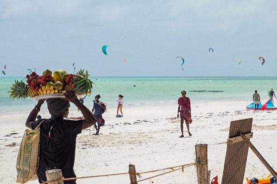 Faire du kitesurf à Pajé
