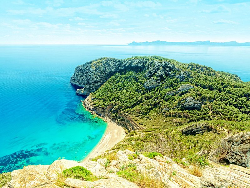 La plage de Coll Baix