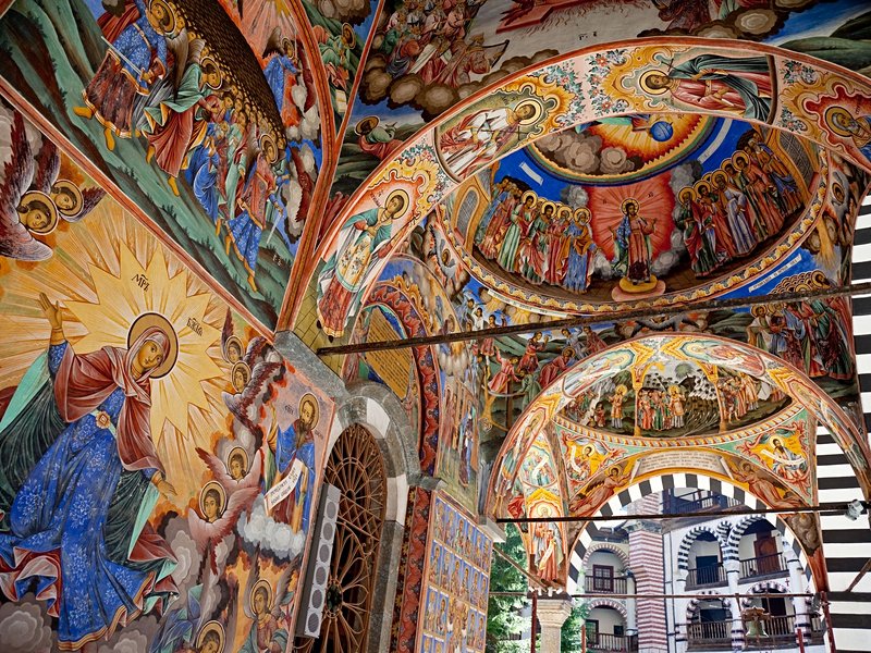 Le monastère de Rila
