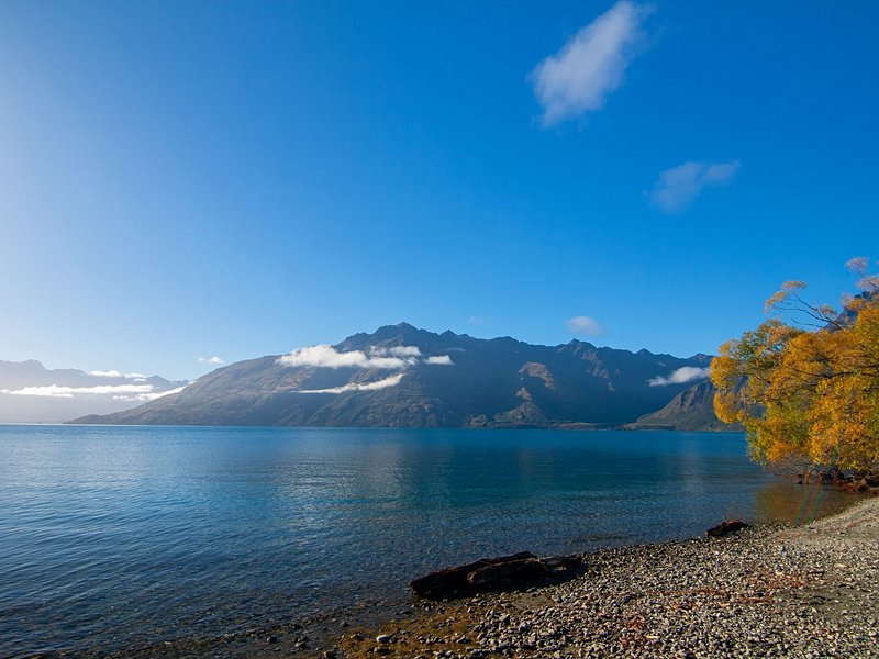 Le lac Wakatipu près de Glenorchy