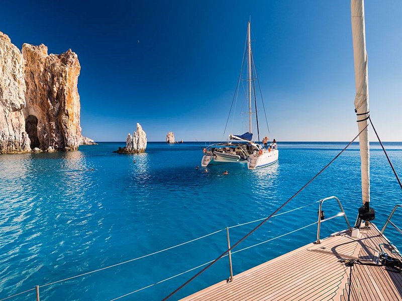 Les îles de Kimolos et de Poliegos
