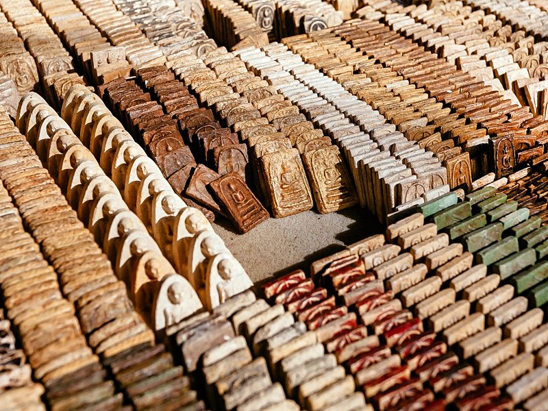Le marché aux amulettes de Bangkok