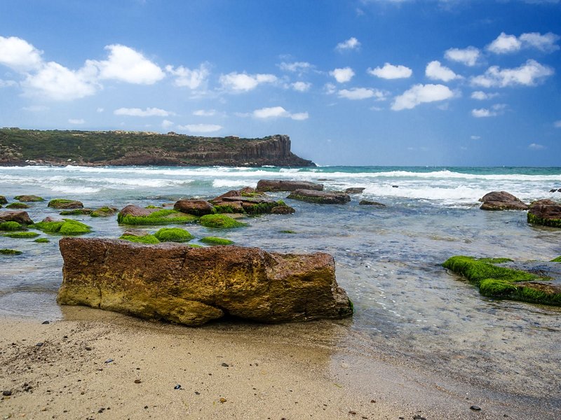 Sur la côte ouest - Cala Lunga (Caloforte)