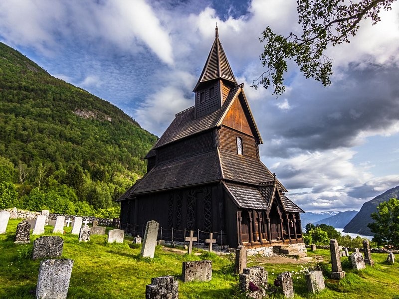 Eglise en bois debout d'Urnes