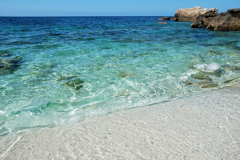 plage Sur la côte ouest - Is Arutas