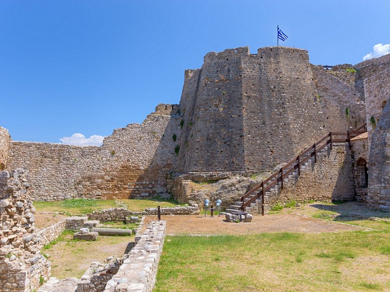 La vieille ville de Patras, ou ville haute