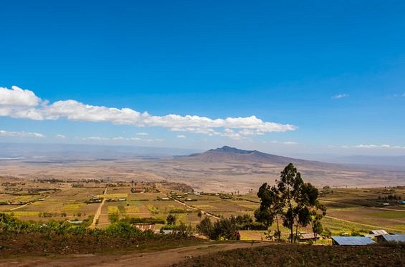Gravir le mont Longonot
