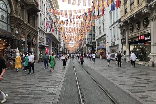 Le quartier Beyoglu et la rue Istiklal