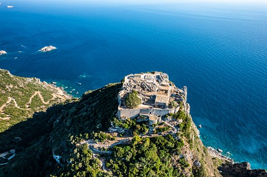 Angelokastro, forteresse byzantine