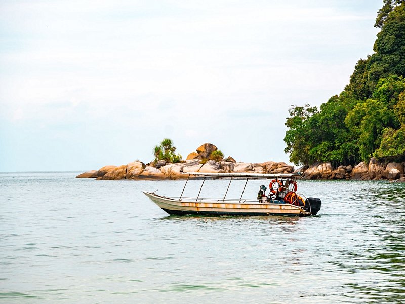 Coral Beach - île de Pangkor