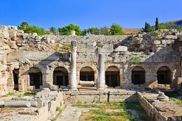 L'ancienne Corinthe, son agora et le temple d'Apollon 3