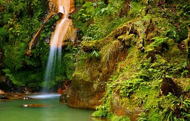 Les cascades de Caldeira Velha