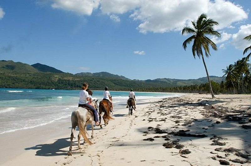Se promener à cheval au bord de l’eau