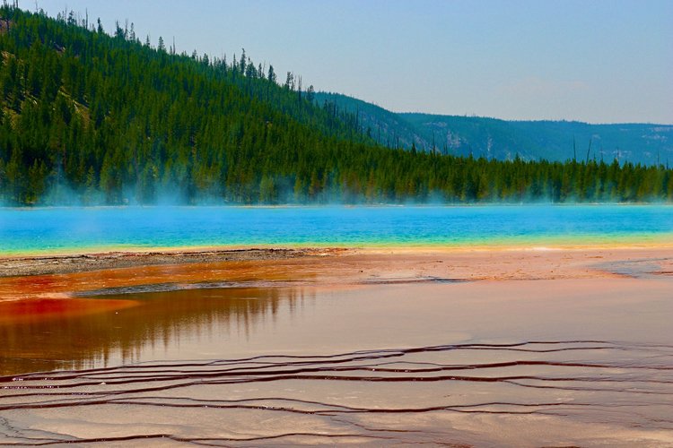 Grand Prismatic Spring – États-Unis 3