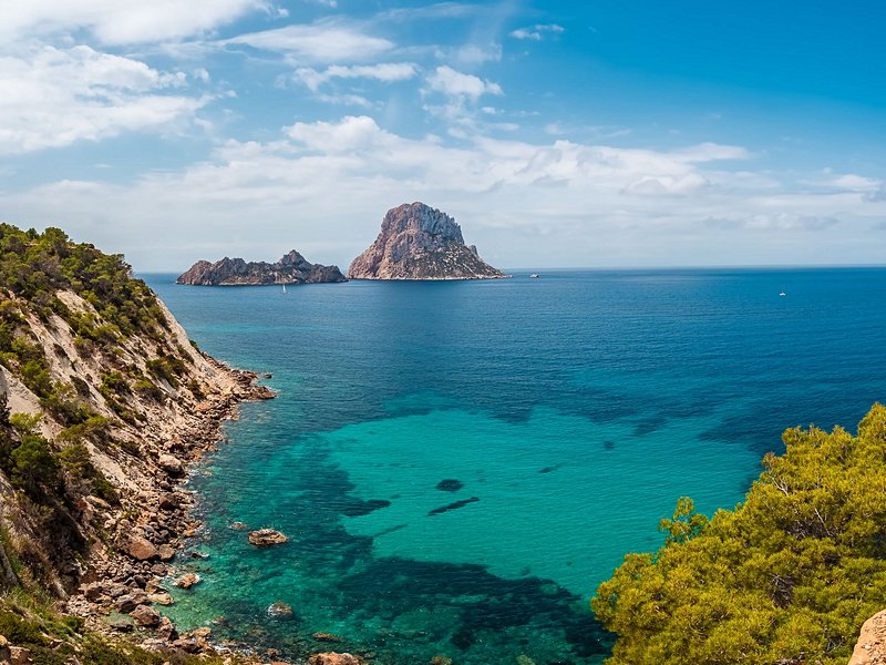Cala d’Hort et Es Vedra