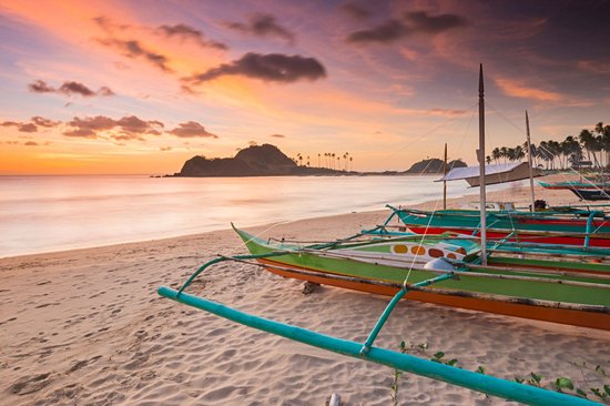 Se détendre sur la plage de Nacpan