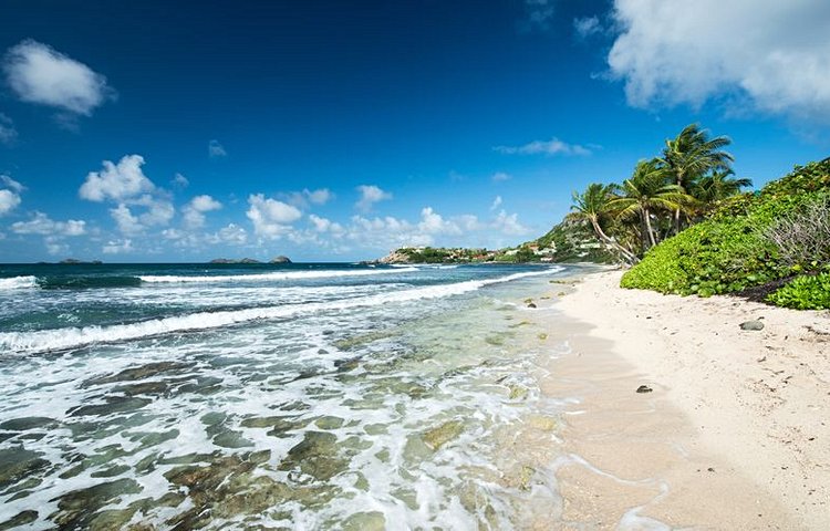 La plage de Marigot