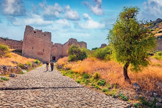L'Acrocorinthe, forteresse imprenable