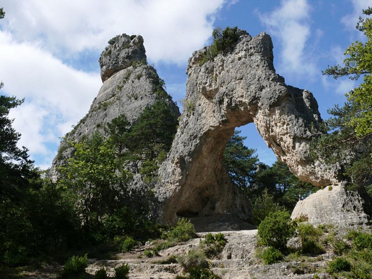 Le chaos rocheux de Montpellier-le-Vieux
