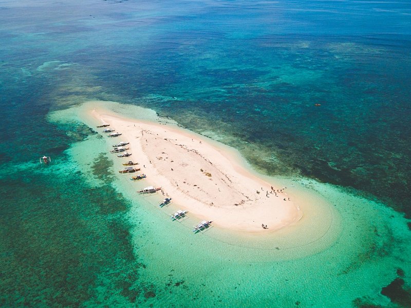 Naked Island à Siargao