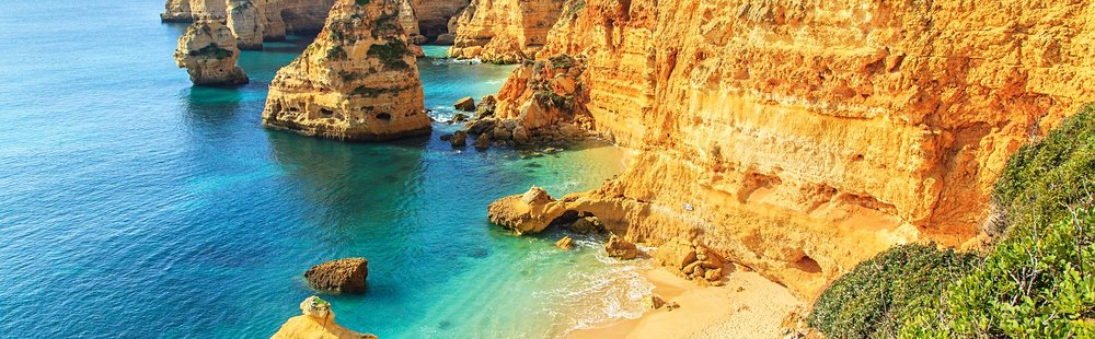 Praia da Marinha, Lagos
