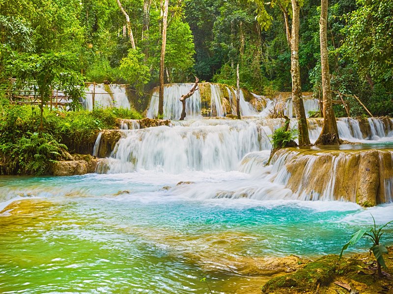 Tad Sae Waterfalls