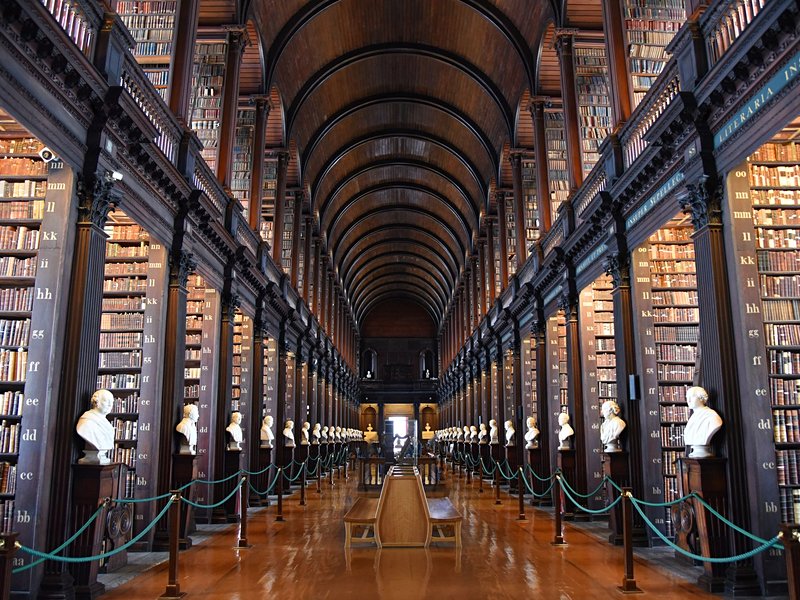 La Long Room de Trinity College