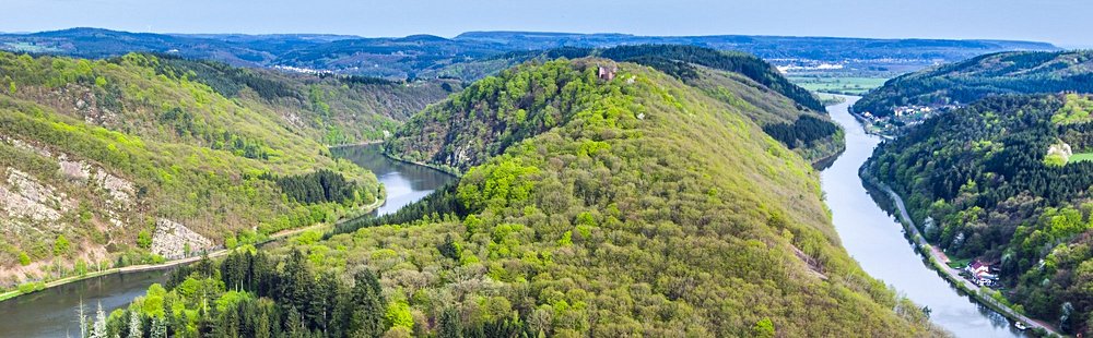 La rando funambule : le chemin des cimes de la Saarschleife