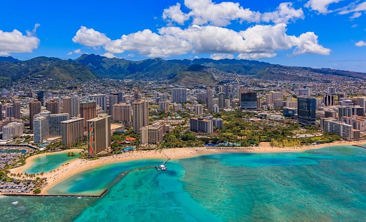 Le quartier de Waikiki