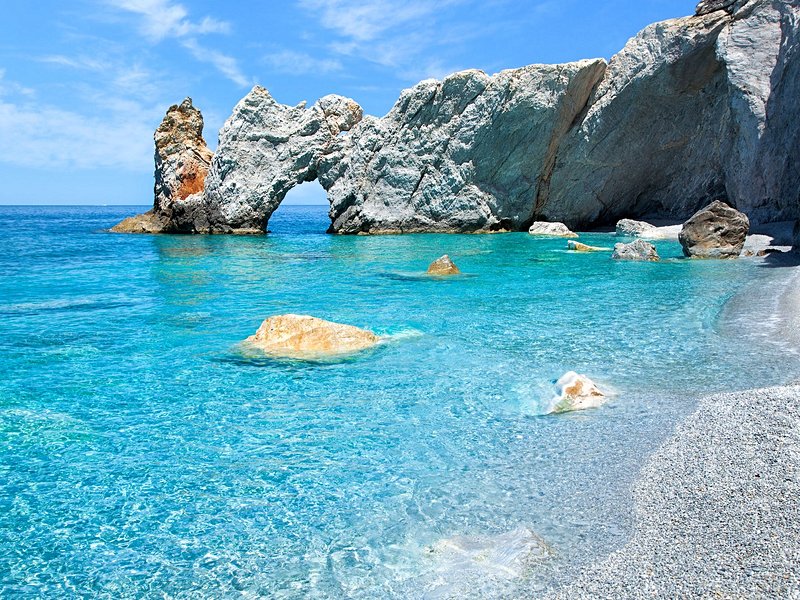 La Plage de Lalaria (Les Sporades)