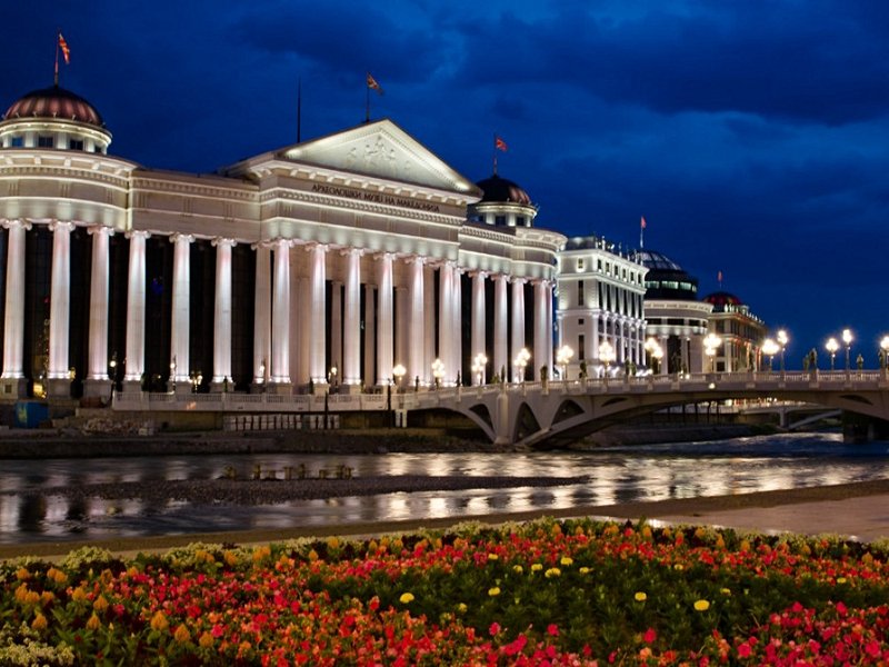 Visite de Skopje