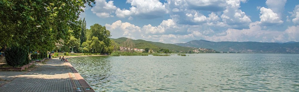 Le lac de Dojran