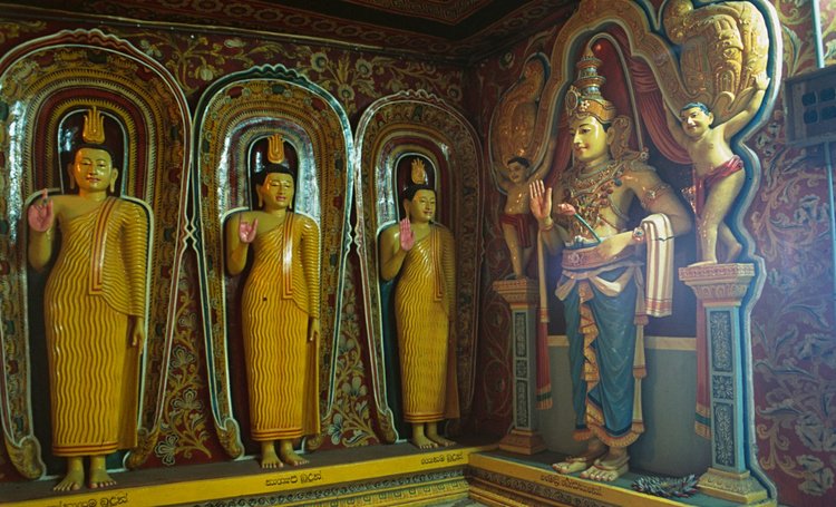 Le temple de Mulkirigala 2