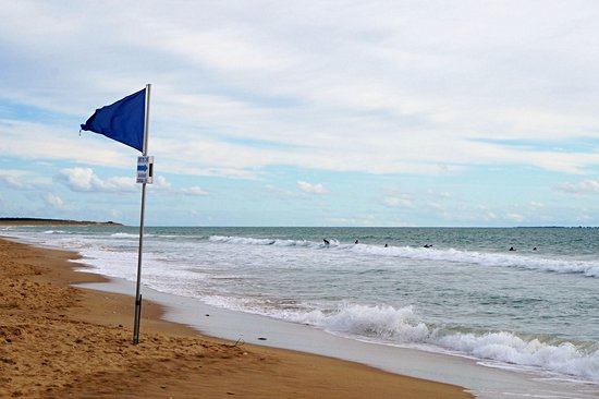 La plage des Conches à Longeville-sur-Mer
